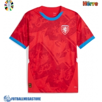 Fotballdrakt Herre Tsjekkisk Republikk Hjemmedrakt EM 2024 Kortermet